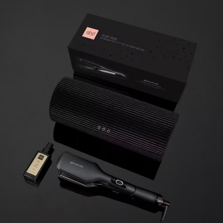 Plancha de pelo Duet negra Gift Set + Sleek Talker GHD