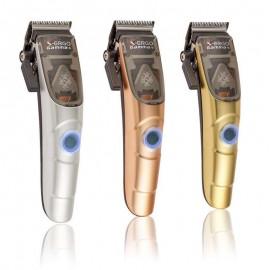 Máquina clipper cortapelos X-Ergo de Gamma+ con 3 carcasas