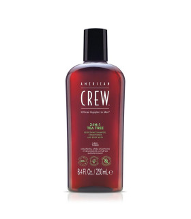 Champú-acondicionador American Crew 3 en 1 Tea Tree 250ml
