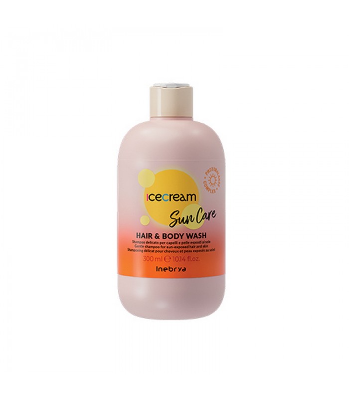 Champú Ice Cream Sun Care Inebrya Hair & Body Wash 300 ml