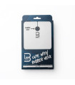 Capa de corte L3vel3 White Cape cierre corchetes
