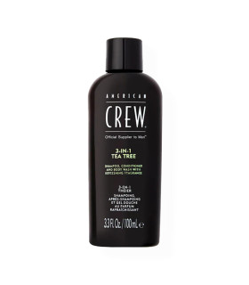 Champú-acondicionador American Crew 3 en 1 Tea Tree 100ml