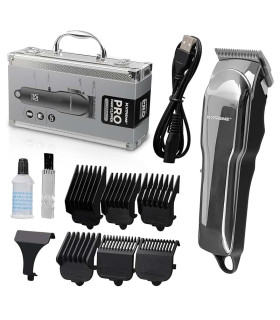 Máquina Cortapelos Clipper Asuer Barsol Xtreme Pro Silver