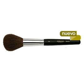 Pincel-Brocha Polvos Redondo Black TW-02 D'orleac