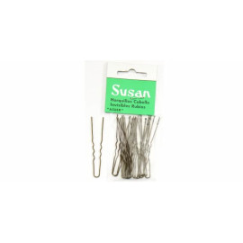 Horquillas Susan invisibles rubias 50 x 18uds